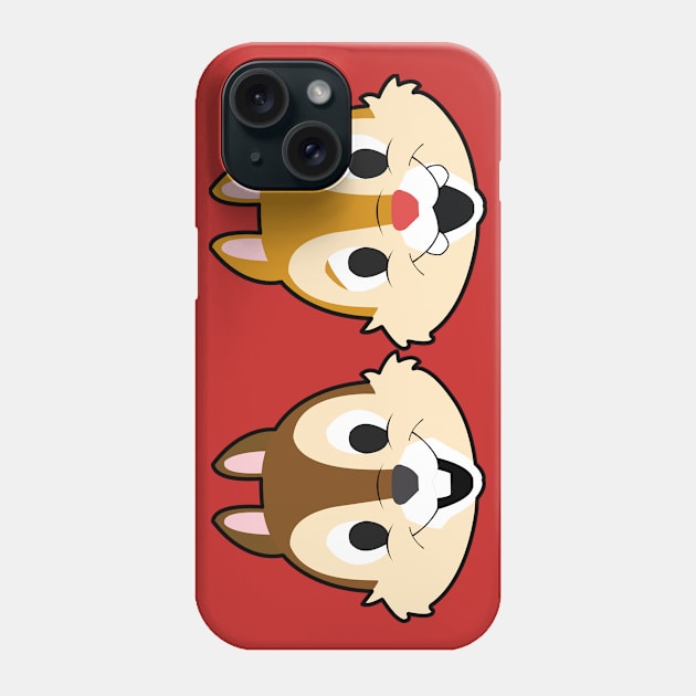 Cartoon Chipmunks Phone Case by LuisP96