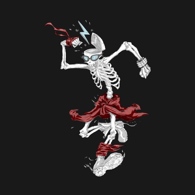 Punk Skeleton by BRed_BT