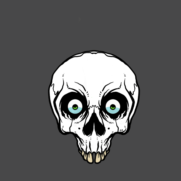 White Skull by RealmsOfNowhere