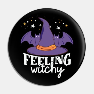 Feeling Witchy Witch Hat Pin