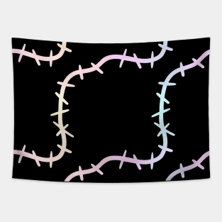 Cute Pastel Yami Kawaii Stitches Tapestry