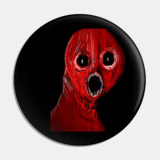 Red screamer Pin