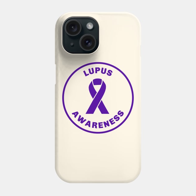 Lupus - Disability Awareness Phone Case by Football from the Left