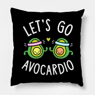 Let's Go Avocardio Pillow