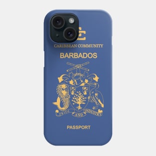 Barbados passport Phone Case