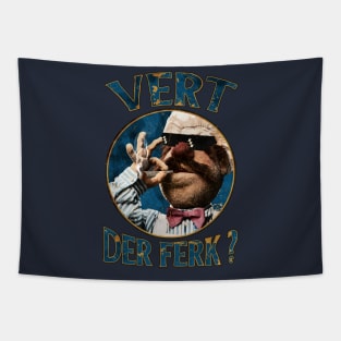 vert der ferk Retro Tapestry