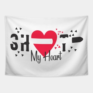 Shot My Heart Tapestry