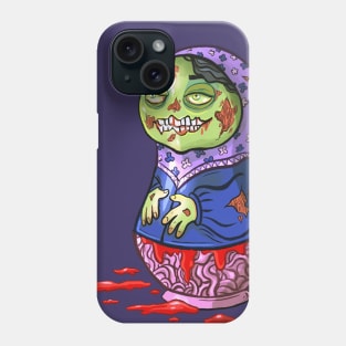 Zombie Russian Doll Phone Case