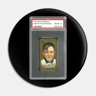 1911 Gold Border (T205) - CHRISTY MATHEWSON Pin