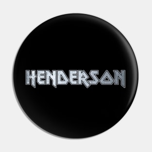 Heavy metal Henderson Pin