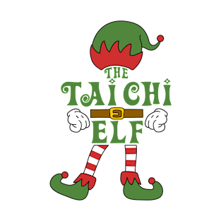 The Tai Chi Elf Christmas Family Matching Outfits Group Attire T-Shirt