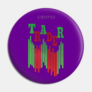 CRYPTO TRADER (CLEAN) / PURPLE Pin