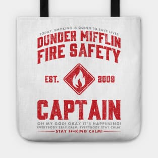 Dunder Mifflin Fire Safety Captain Tote
