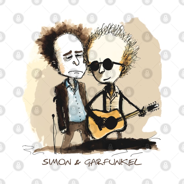 ••  Simon & Garfunkel Fan Art  •• by unknown_pleasures