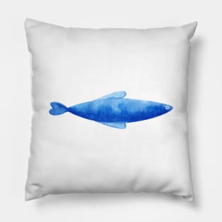 Blue fish Pillow