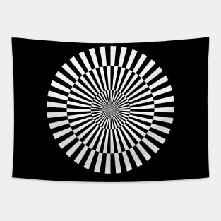 Hypno Op Art Tapestry