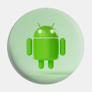 Android Robot Pin