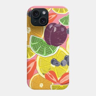 Rainbow of Fruit Phone Case