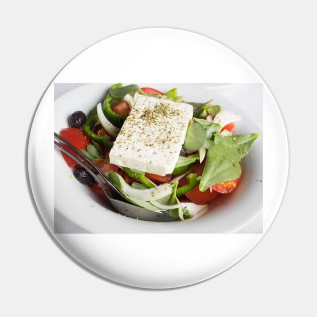 Greek Salad Pin by ansaharju