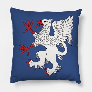 Griffin Rampant Argent Pillow