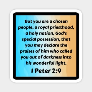 Bible Verse 1 Peter 2:9 Magnet