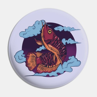 Arowana Fish Pin