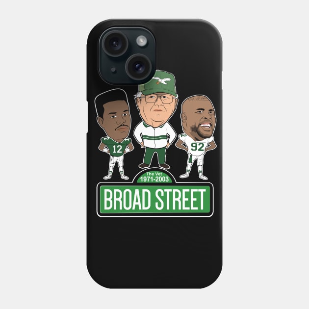 Broad Street Football Phone Case by generationtees