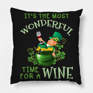 St Patrick_s Day It_s The Most Wonderful Time For Pillow