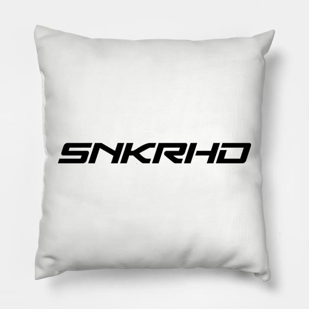SNKRHD (sneakerhead) Pillow by Tee4daily