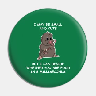 Funny Star Nosed Mole Pin