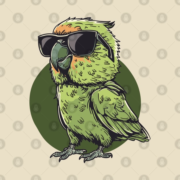 Cute Birds Owners Exotic pets Quaker Parrot Lovers by RetroZin