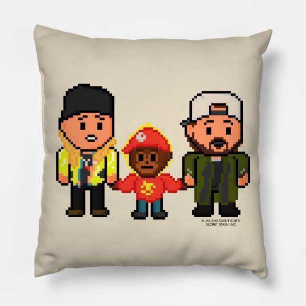 Some Kind of Supermonkey in 2001 Pixel Jay and Silent Bob and Susanne Pillow by gkillerb