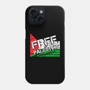 Flag of Palestine Free Palestine Phone Case