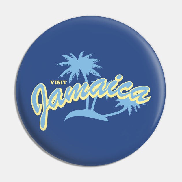 Retro Jamaica Travel Pin by TCP