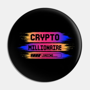 Crypto Millionaire Loading Pin