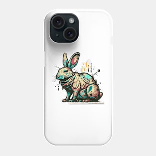 Graffiti Style Rabbit Phone Case