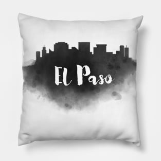 El Paso watercolor Pillow