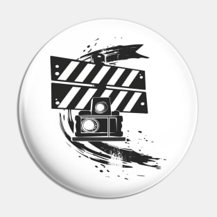 Clapperboard composition Pin