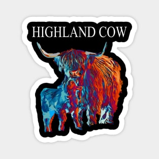 Highland Cow Magnet