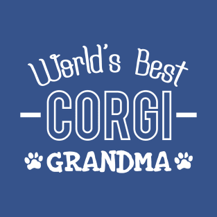 World's Best Corgi Grandma T-Shirt