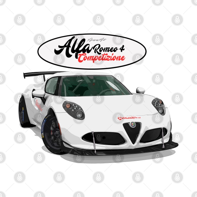 Alfa Romeo 4C by PjesusArt