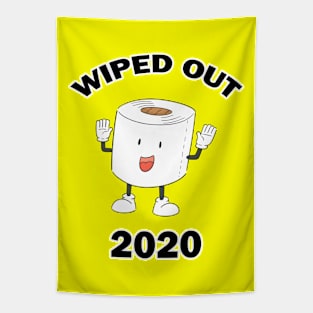 Wiped Out Toilet Paper Shortage 2020 Tapestry