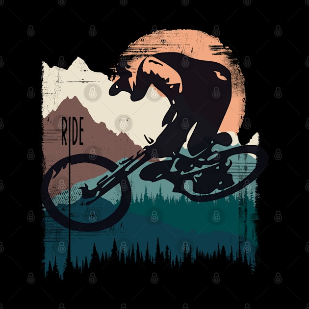 MTB Ride Mountains (small and back) by OneRedFox