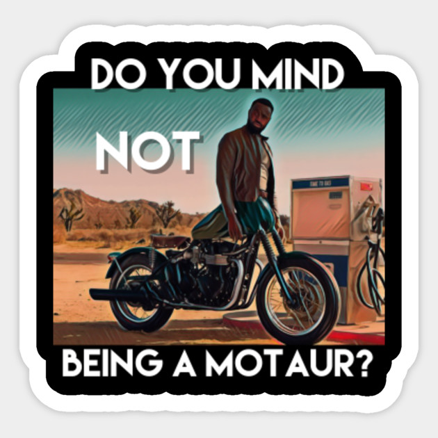 MOTAUR funny progressive motorcycle bike graphic design