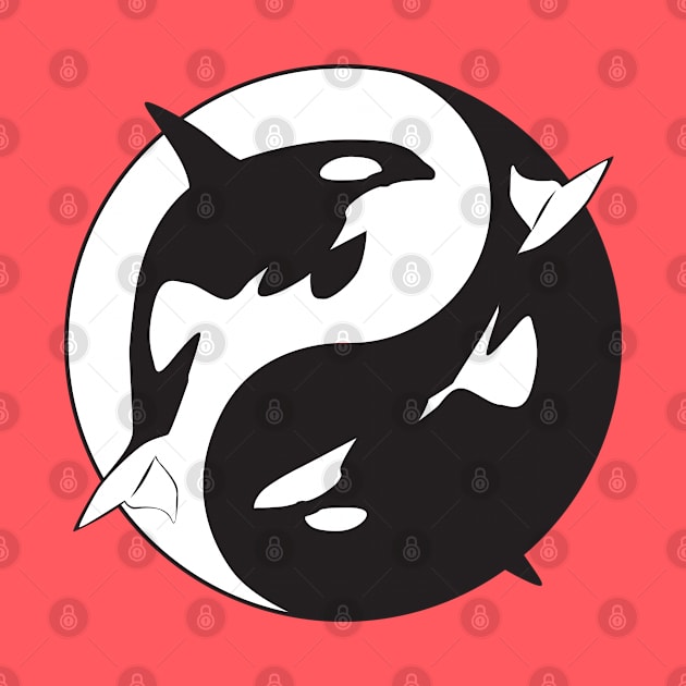 Orca Yin Yang by Zap Studios