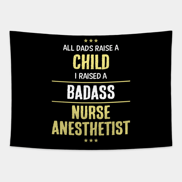 Badass Nurse Anesthetist Tapestry by Republic Inc