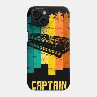 Pontoon Captain Retro Phone Case