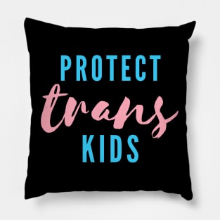 Protect Trans Kids LGBT Youth flag colours Pillow