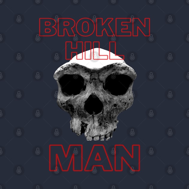 Broken Hill Man Palaeoanthropology specimen by luckycreation