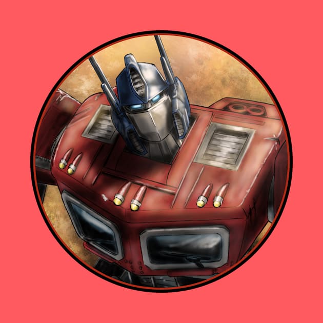 Optimus Prime by A Grimes Studio